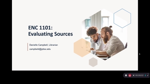 Thumbnail for ENC 1101: Evaluating Resources Tutorial