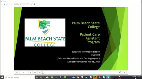 Thumbnail for PCA Fall 2020 Electronic Information Session
