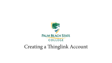 Thumbnail for 1 - Creating a Thinglink Account