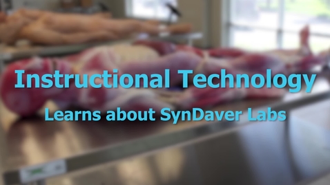 Thumbnail for entry SynDaver Demonstration
