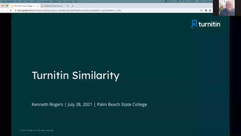 Thumbnail for entry Turnitin Similarity on Canvas Training