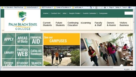Thumbnail for entry Syllabus: Upload to the Faculty Home Page
