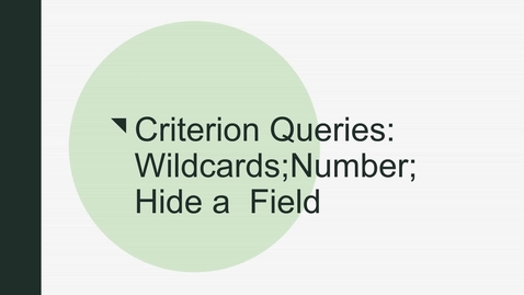 Thumbnail for entry CRITERION_Wildcards_Numbers_Excluding