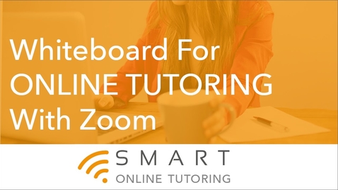 Thumbnail for entry Whiteboard For Online Tutoring With Zoom