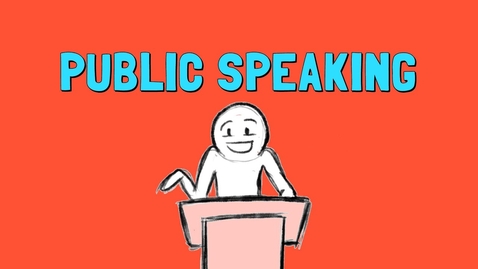 Thumbnail for entry Be a More Confident Public Speaker