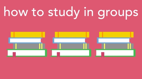 Thumbnail for How to study in groups