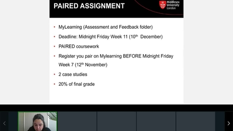 Thumbnail for Rec- Oct 11, 2021 10:33 AM - ACC1115 Agnes Session.mp4