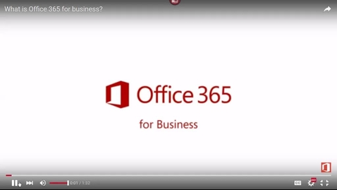 Thumbnail for What is Office 365 for Business - 2016 Mar 21 04:46:45
