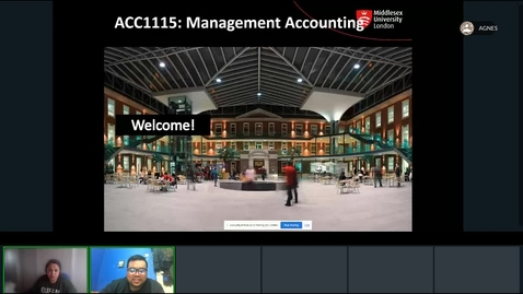 Thumbnail for Rec- Sep 27, 2023 1:19 PM - ACC1115 Agnes Session