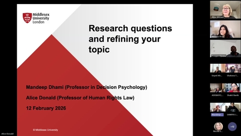 Thumbnail for Research Questions and Refining your Topic - 12.02.2026