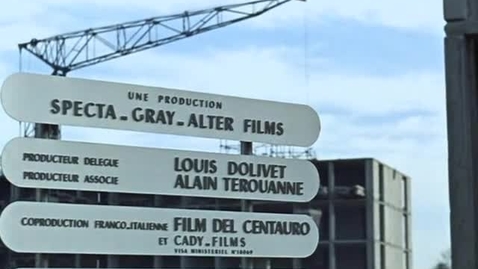 Thumbnail for ÉTAIX, Pierre Étaix &amp; TATI, Jacques - MON ONCLE title sequence - 1958 France