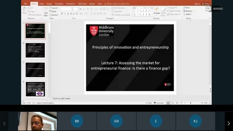 Thumbnail for entry Rec- Mar 4, 2021 9:46 AM - MUM_MGT_2325_Innovation and Entrepreneurship Management.mp4
