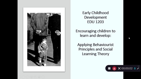 Thumbnail for Behaviourism and Social Learning Theory