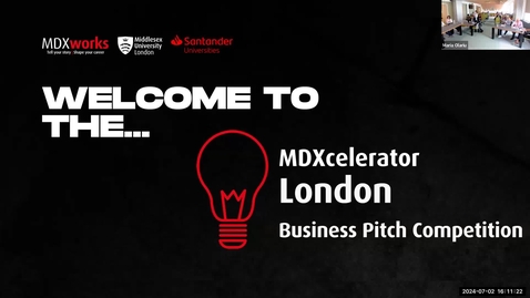 Thumbnail for MDXcelerator London Business Pitch Competition_2024