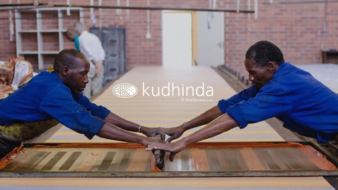 Thumbnail for Hand Screen Printing in Repeat for Production: Kudhinda Fabrics, Africa