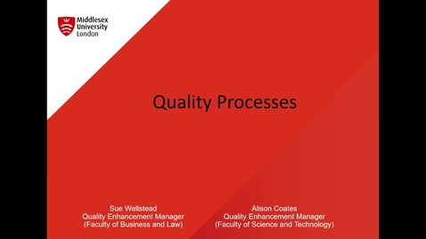 Thumbnail for Quality Processes (11/11/2021)