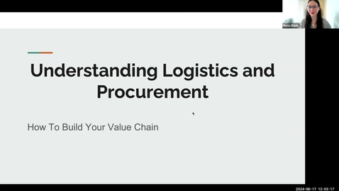 Thumbnail for MDXcelerator Session_Day 6_Procurement and Logistics_Rebeca Najmias
