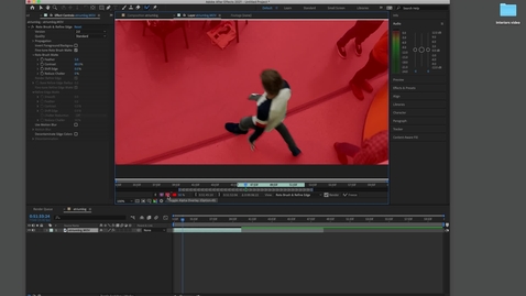 Thumbnail for 005 Remove background Rotobrush2 - Video for Interiors - AE