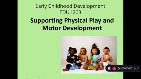 Thumbnail for Physical Development - November 11th 2020, 11:05:43 am