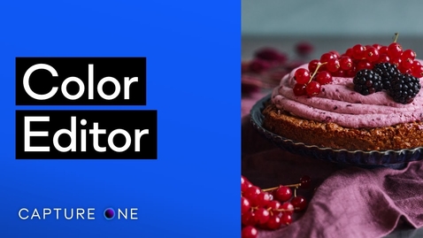 Thumbnail for Capture One 21 Tutorials | Color Editor