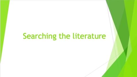 Thumbnail for How to find and initially read a paper