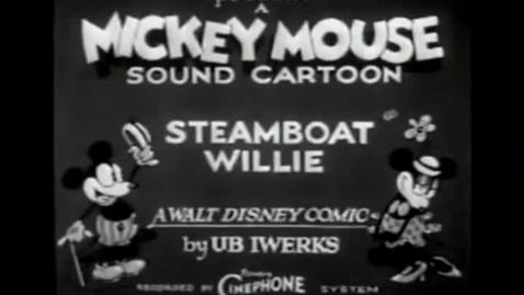 Thumbnail for DISNEY STUDIOS - STEAMBOAT WILLIE - 1928 USA