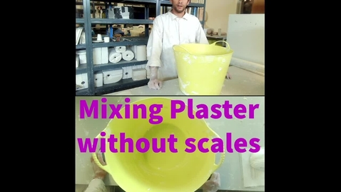 Thumbnail for entry Mixing Plaster without scales