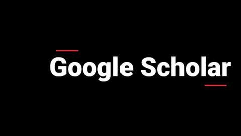 Thumbnail for Literature Searching: Google Scholar