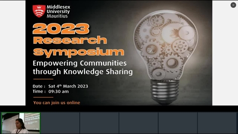 Thumbnail for Rec- Mar 4, 2023 10:40 AM - Research Symposium Track 2