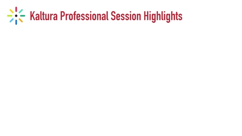 Thumbnail for Kaltura Professional Session