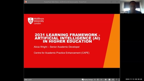 Thumbnail for Artificial Intelligence (AI) in Higher Education (Beginners ) - Academic Partnerships
