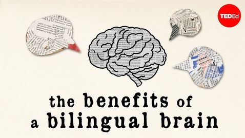 Thumbnail for entry The benefits of a bilingual brain - Mia Nacamulli