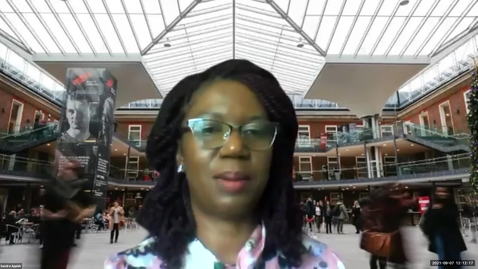 Thumbnail for MDX Student Union: Anastasia Calin (Vice President Faculty of Science and Technology), Jaudat Alogba (Vice President Health Social Care and Education), and Kris Irategeka (Advocacy and Policy Manager)