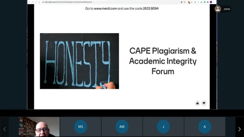 Thumbnail for Rec- Mar 18, 2021 1:04 PM - CAPE Academic Development.mp4
