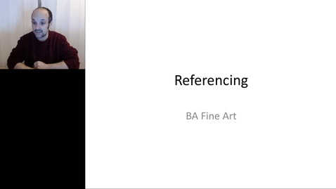 Thumbnail for Referencing Skills (Harvard)