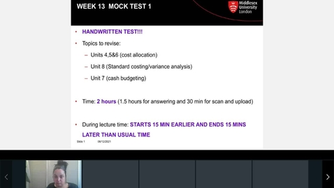 Thumbnail for entry Rec- Dec 6, 2021 10:30 AM - ACC1115 Agnes Session.mp4