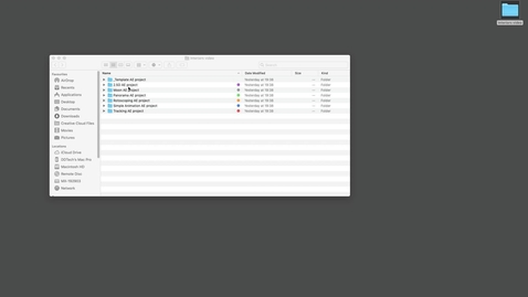 Thumbnail for entry 001 file structure - Video for Interiors - AE