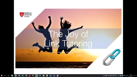 Thumbnail for The Link Tutor Role (10/11/2021)