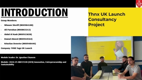 Thumbnail for Innovation, Sustainability and Entrepreneruship_Thnx