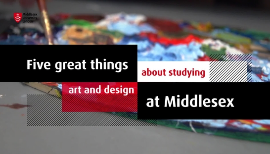 Study Art and design at MDX