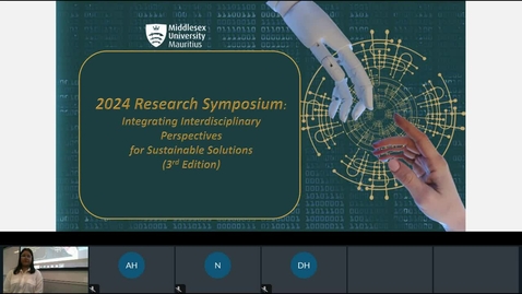 Thumbnail for Rec - Mar 16, 2024 9:32 AM - Research Symposium