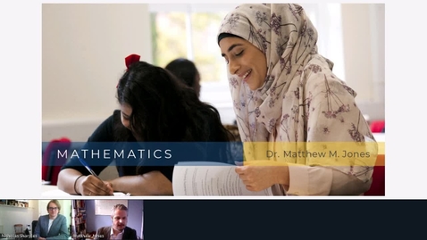 Thumbnail for entry Rec - 5 Jun 2020 12:06 - Mathematics at Middlesex University.mp4