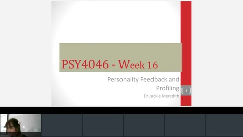 Thumbnail for Clip of Rec- Feb 11, 2021 4:35 PM - PSY 4046.mp4