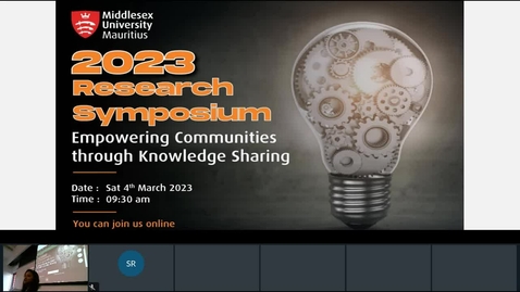 Thumbnail for Rec- Mar 4, 2023 9:35 AM - Research Symposium