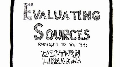 Thumbnail for Evaluating Sources