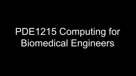 Thumbnail for Welcome to PDE1215 v3