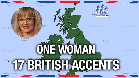 Thumbnail for entry One Woman, 17 British Accents - Anglophenia Ep 5