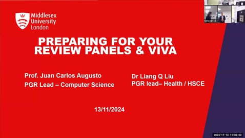 Thumbnail for Preparing for yourReview Stage 2 Transfer/Viva panel(s)