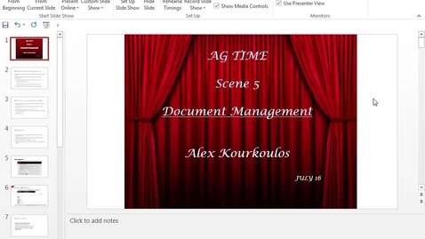 Thumbnail for entry CCSS Showcase 4 - Document Management