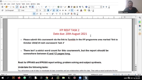 Thumbnail for RESIT TASK 2 INFORMATION